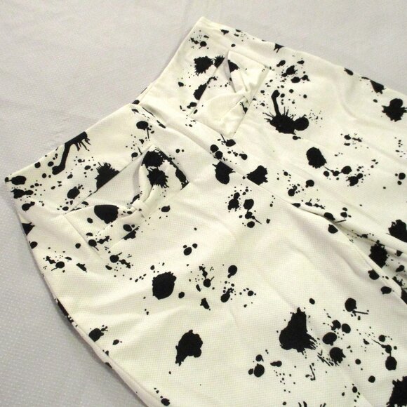 ❣💖 SANDRA PETITE PIQUE BLACK WHITE CAPRIS – SIZE 4P – NWOT 💖❣ - Picture 9 of 16